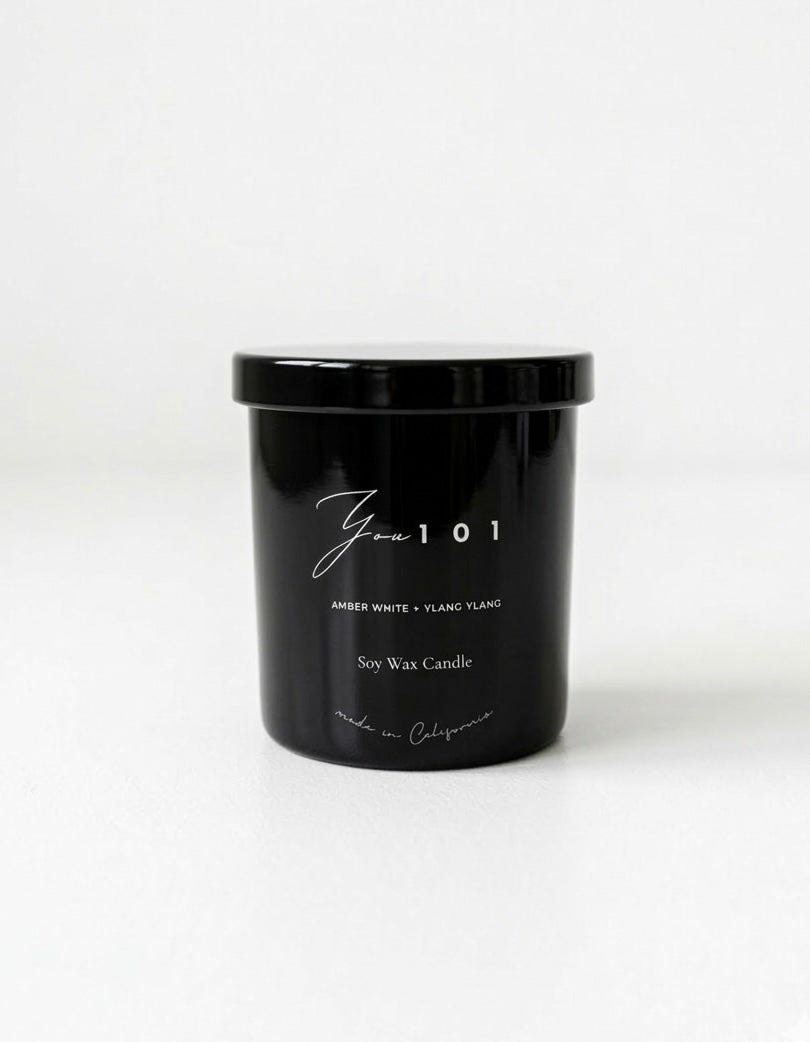 Amber White + Ylang Ylang Candle
